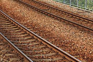 Naklejka premium Railway