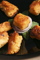 Gulnaar kebab is a lentil based dish made with various spices