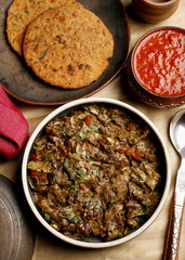 Papad ka Shaak - a Veg dish from Rajasthan