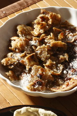 Kutti - A Mashed Roti(Bread) with sugar and butter