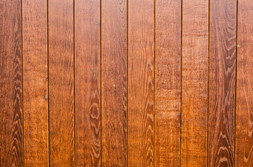 Wooden wall surface