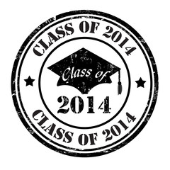 Class of 2014 stamp