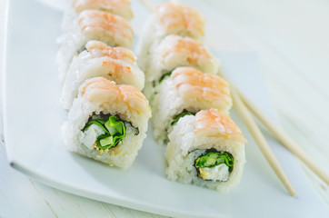 fresh sushi