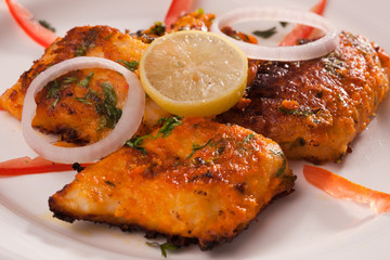 Spicy Fish Tikka.