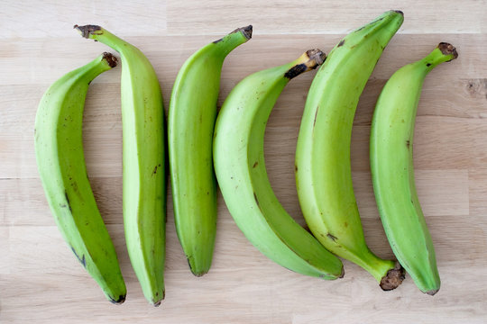 green bananas