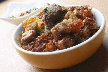 Pork dry – a Goan dish