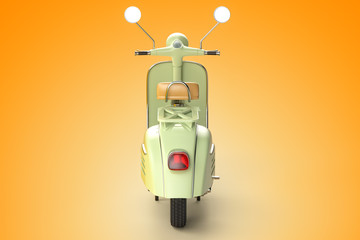 Obraz premium Retro scooter