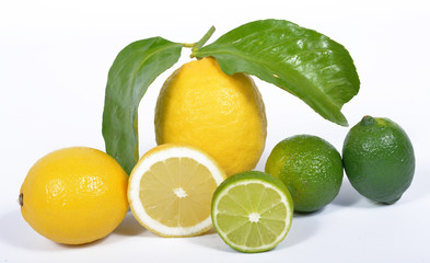 lime and lemon