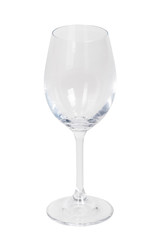 Empty wine glass