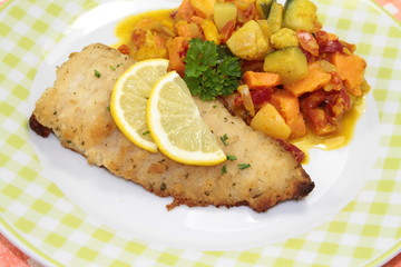 filet de poisson meunière
