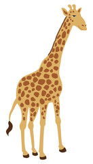 giraffe standing alone