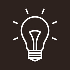 Fototapeta premium Bulb symbol