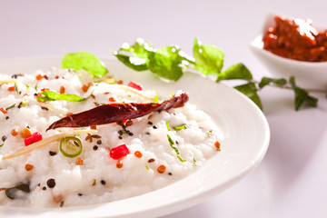 Curd Rice- South Indian Yogurt Rice.