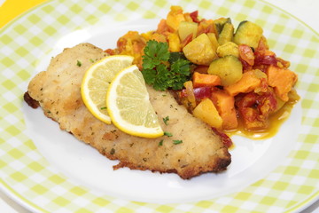 filet de poisson meunière