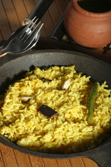 Hyderabadi Khichdi - an Indian/South Asian rice dish