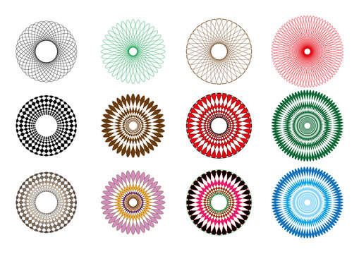 Spirograph spirals