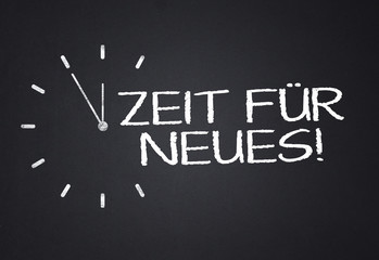 Zeit f&uuml;r Neues!