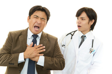 疲れたビジネスマン