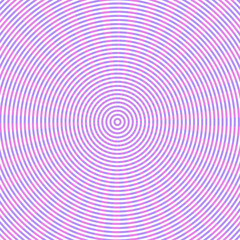 purple stripes, circles or lines in target style illustration