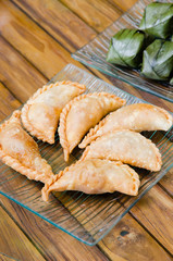 Karipap, Malaysian fried puff with curry inside