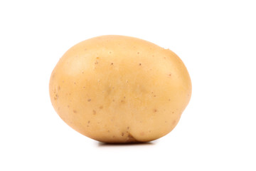 Fresh potato close up.