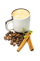 Coffee witn cinnamon
