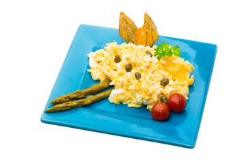Scrambled eggs