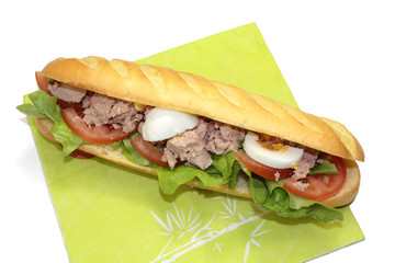 sandwich au thon