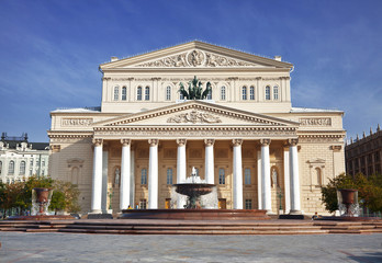 The Bolshoi theatre. Moscow. Russia © vesta48