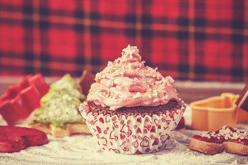 Cream cake.