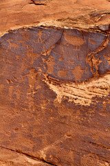 pétroglyphes, US 279, Colorado, Arizona
