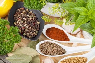 Herbs and spices