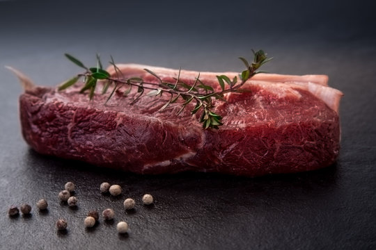 marmoriertes rindersteak