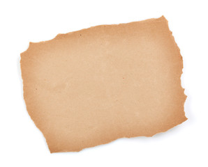 Fototapeta premium Brown paper sheet