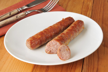 Grilled sausage