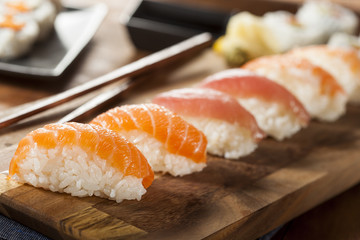 Healthy Japanese Nigiri Sushi © Brent Hofacker