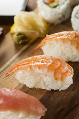 Healthy Japanese Nigiri Sushi