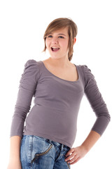 Obraz premium Weird teen