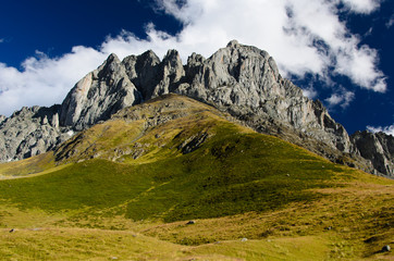 Mountain Chaukhi - Khevsureti, Georgia.