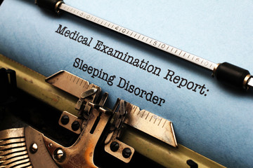 Sleeping disorder