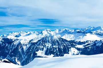 Obraz premium top of mountains