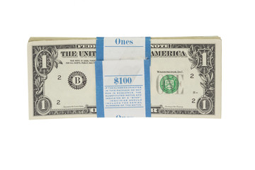 Bundle of dollar Notes