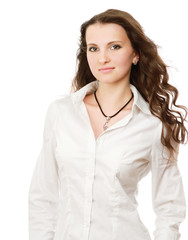 Portrait of a confident young woman standing