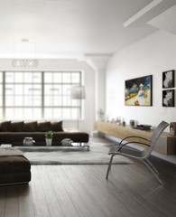 Inside a City Apartment (focus)