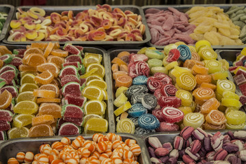 candies in the market
