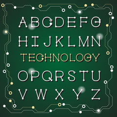 fonts digital background