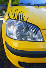 Coquettish car.