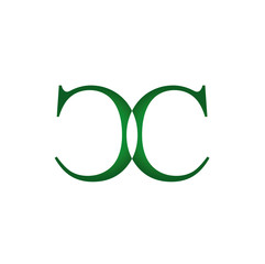 Artwork with alphabet C