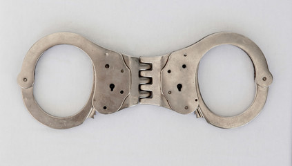 Obraz premium Handcuffs isolated