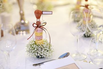 Table setting for an event party